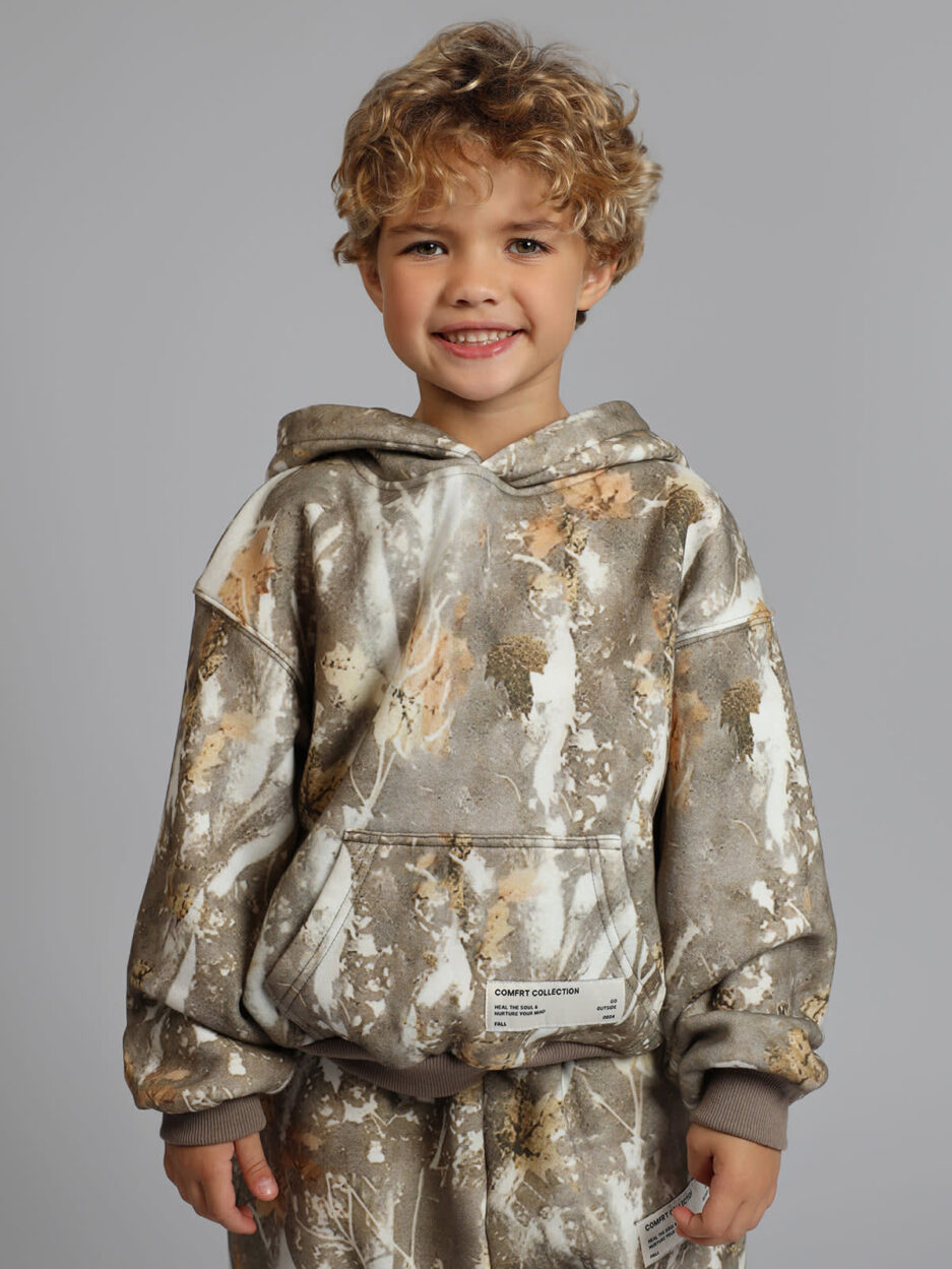 Comfrt Camo Kids Hoodie