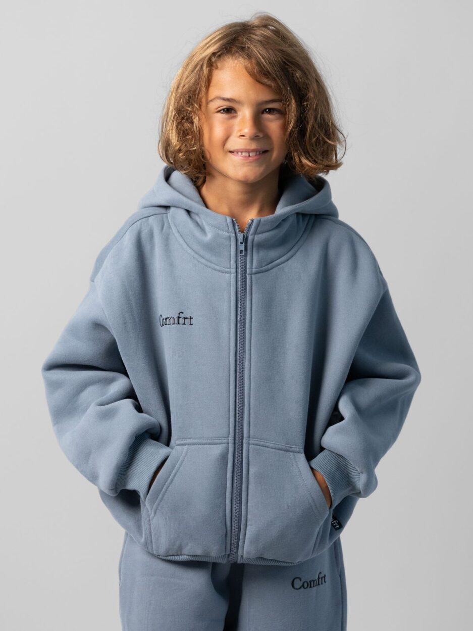 Comfrt Cloud Zip Kids Hoodie