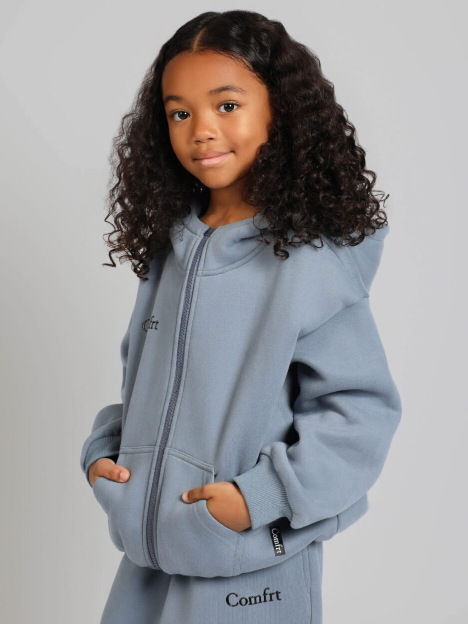 Comfrt Cloud Zip Kids Hoodie