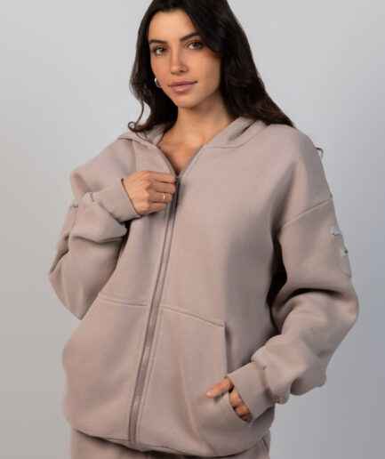 Comfrt Travel Essentials Zip Hoodie